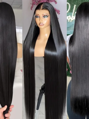 13x4 Lace Front Wigs Human Hair Straight Pre Plucked